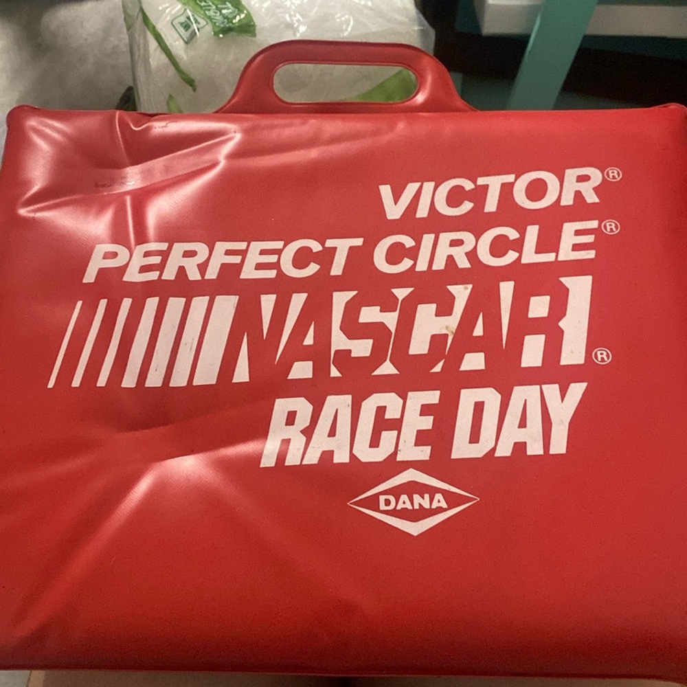 NASCAR race day seat cushion